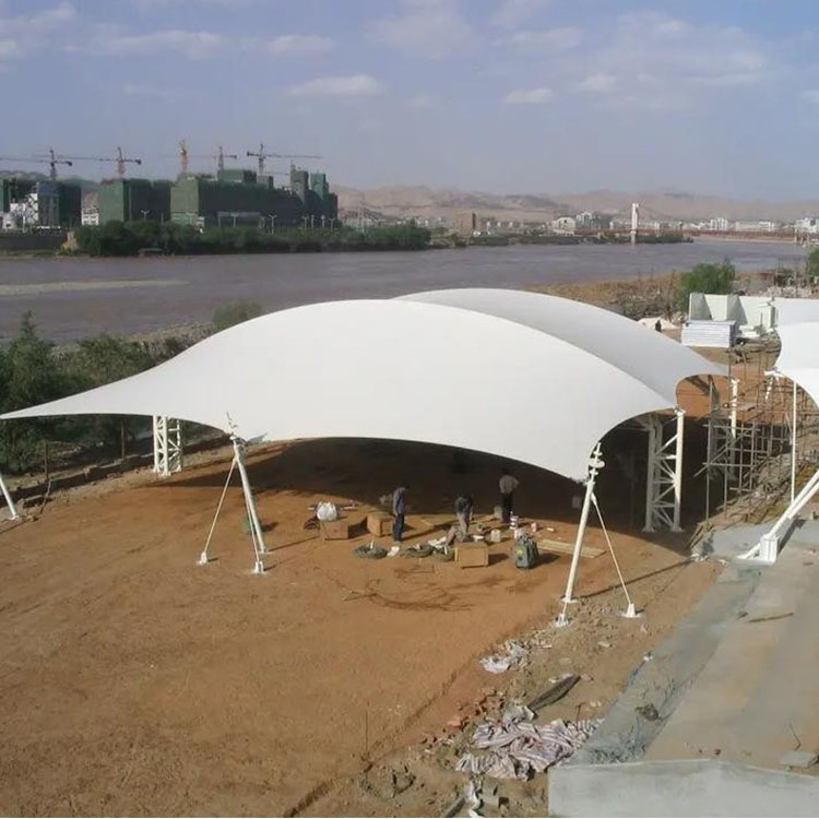 民权县膜结构汽车棚